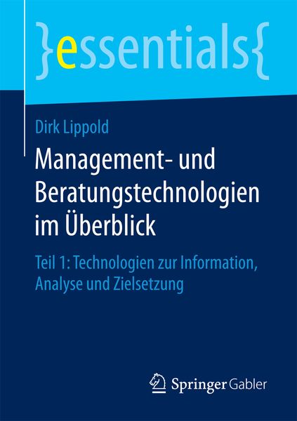 Produktbild: Management- und Beratungstechnologien im &Uuml;berblick