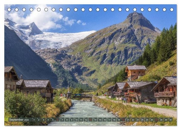 Produktbild: Wundersch&ouml;nes Osttirol (Tischkalender 2026 DIN A5 quer), CALVENDO Monatskalender