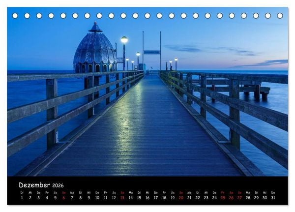 Produktbild: Ostseeregion Dar&szlig;-Zingst (Tischkalender 2026 DIN A5 quer), CALVENDO Monatskalender