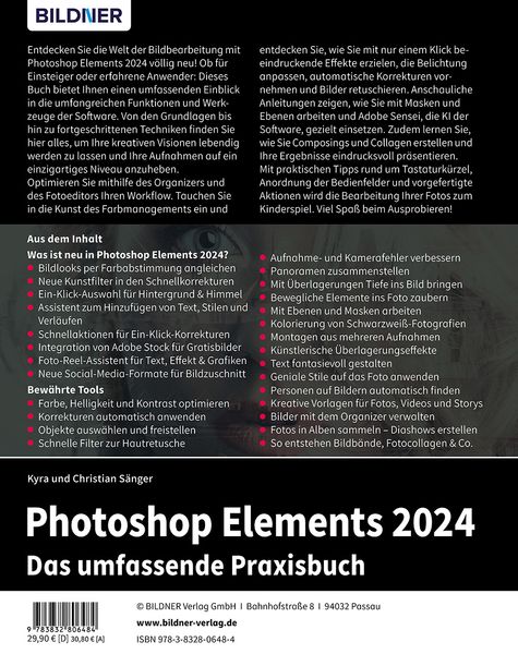 Produktbild: Photoshop Elements 2024 - Das umfangreiche Praxisbuch