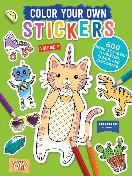 Produktbild: Color Your Own Stickers, Volume 2