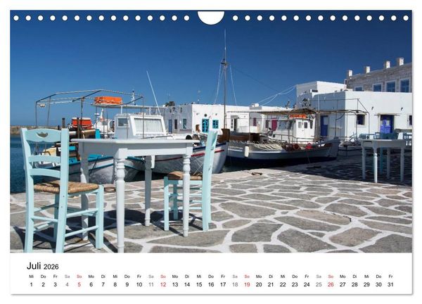 Produktbild: Paros, Perle der Kykladen (Wandkalender 2026 DIN A4 quer), CALVENDO Monatskalender