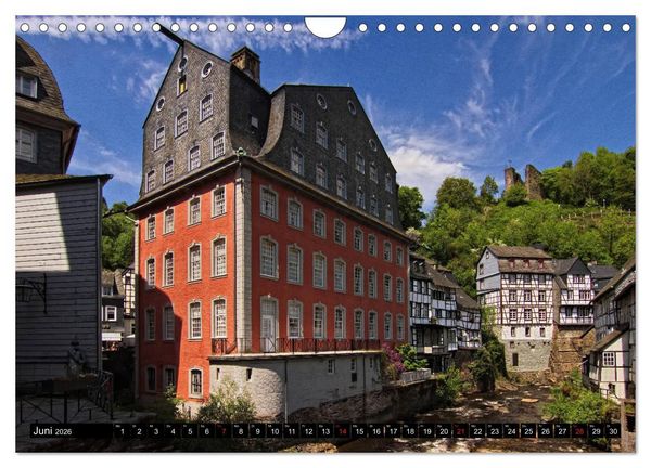 Produktbild: Stadtansichten, Monschau die Altstadt (Wandkalender 2026 DIN A4 quer), CALVENDO Monatskalender
