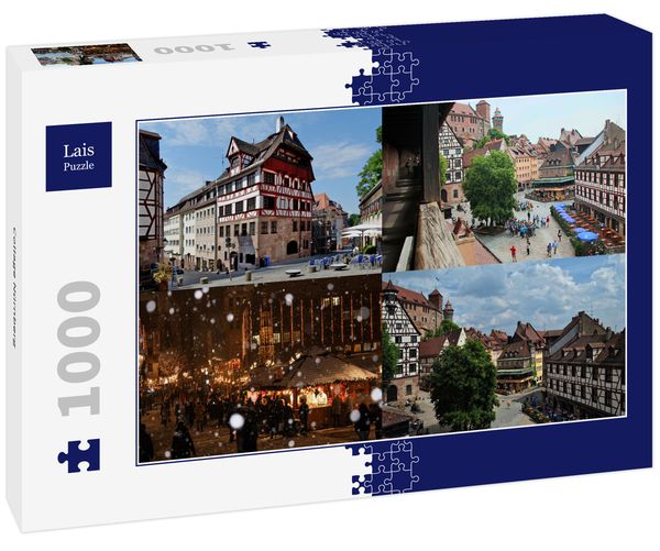 Produktbild: Lais Puzzle Collage N&uuml;rnberg 1000 Teile