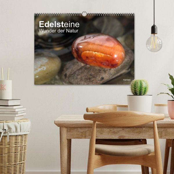 Produktbild: Edelsteine. Wunder der Natur (Wandkalender 2026 DIN A3 quer), CALVENDO Monatskalender