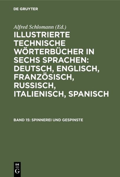 Produktbild: Spinnerei und Gespinste