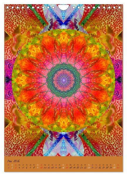 Produktbild: Mandala Energien (Wandkalender 2026 DIN A4 hoch), CALVENDO Monatskalender
