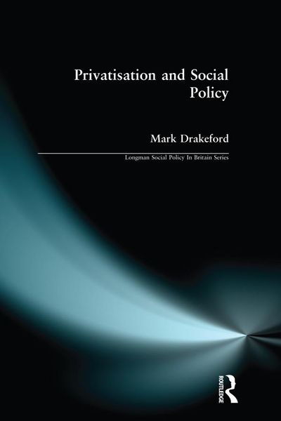 Produktbild: Social Policy and Privatisation