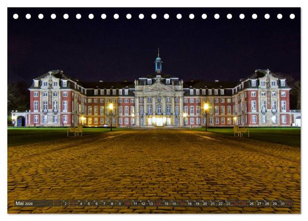 Produktbild: M&uuml;nster - Historische Stadt mit jungem Gesicht (Tischkalender 2026 DIN A5 quer), CALVENDO Monatskalender