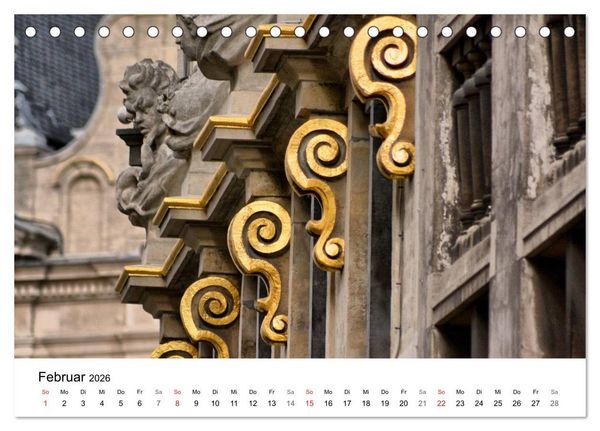 Produktbild: 300mm - Br&uuml;ssel (Tischkalender 2026 DIN A5 quer), CALVENDO Monatskalender