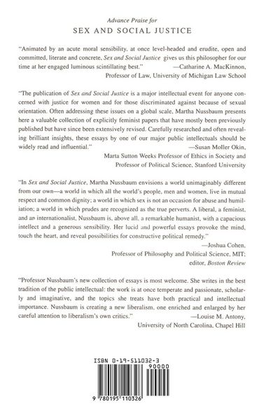Produktbild: Sex and Social Justice