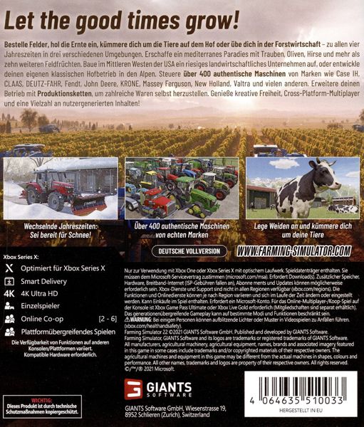 Produktbild: Landwirtschafts-Simulator 22