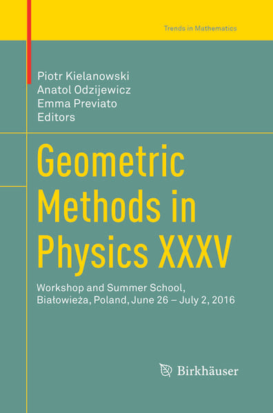 Produktbild: Geometric Methods in Physics XXXV