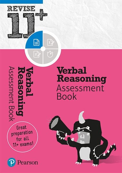 Produktbild: Pearson REVISE 11+ Verbal Reasoning Assessment Book - for 2026, 2027 exams