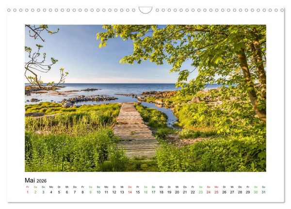 Produktbild: Stille Oasen (Wandkalender 2026 DIN A3 quer), CALVENDO Monatskalender