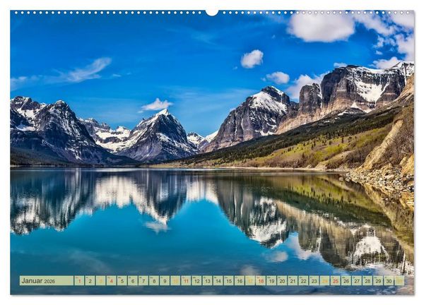 Produktbild: Nationalparks der USA - atemberaubend sch&ouml;n (Wandkalender 2026 DIN A2 quer), CALVENDO Monatskalender