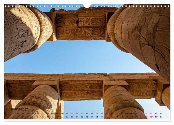 Produktbild: &Eacute;gypte, sur les rives du Nil (Calendrier mural 2027 DIN A3 vertical), CALVENDO calendrier mensuel
