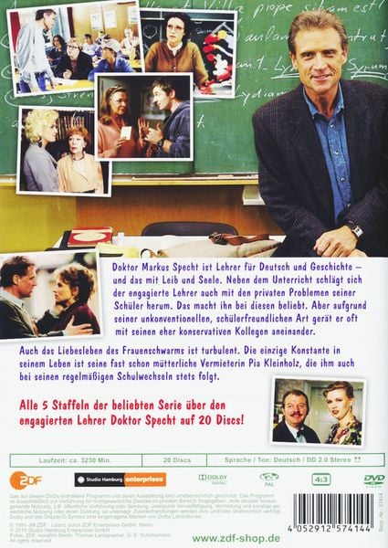 Produktbild: Unser Lehrer Dr. Specht - Die komplette Serie [20 DVDs]