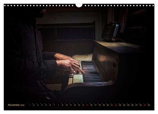 Produktbild: Klavier fasziniert (Wandkalender 2026 DIN A3 quer), CALVENDO Monatskalender