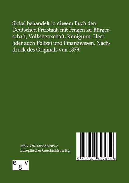 Produktbild: Der Deutsche Freistaat