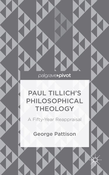 Produktbild: Paul Tillich's Philosophical Theology