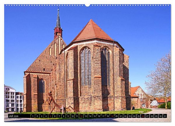 Produktbild: Hansestadt Salzwedel (hochwertiger Premium Wandkalender 2026 DIN A2 quer), Kunstdruck in Hochglanz