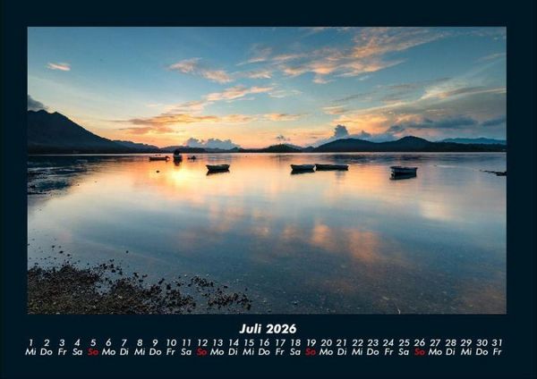 Produktbild: Landschaftskalender 2026 Fotokalender DIN A4