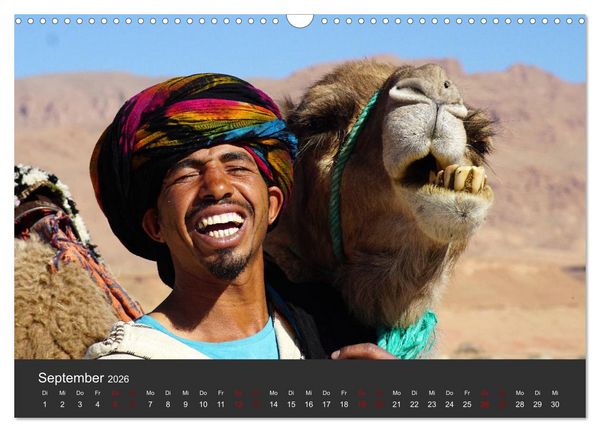 Produktbild: Marokko im Farbenrausch (Wandkalender 2026 DIN A3 quer), CALVENDO Monatskalender
