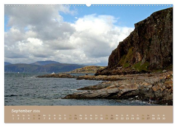 Produktbild: Schottische Highlands (Wandkalender 2026 DIN A2 quer), CALVENDO Monatskalender