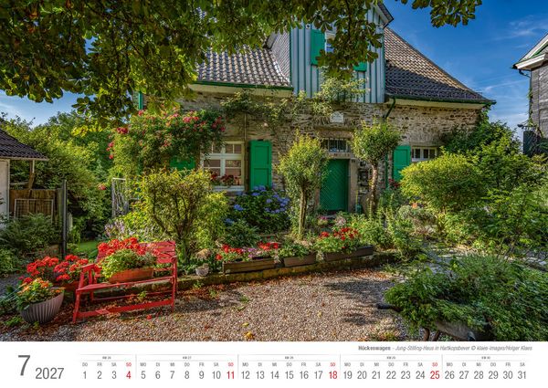 Produktbild: H&uuml;ckeswagen 2027 Bildkalender A3 quer Spiralbindung