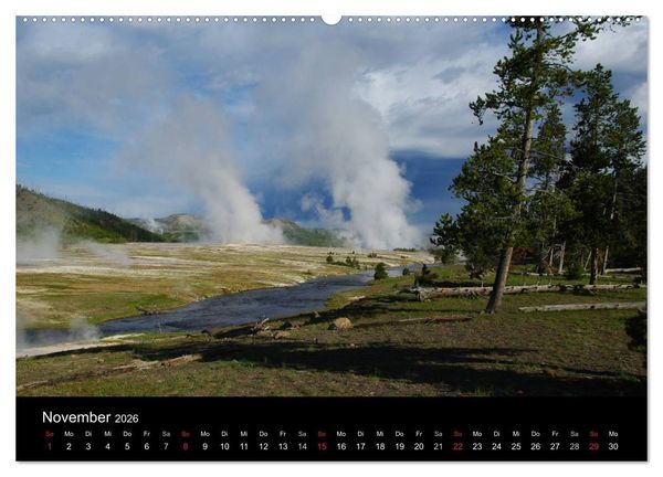 Produktbild: Wyoming! (hochwertiger Premium Wandkalender 2026 DIN A2 quer), Kunstdruck in Hochglanz