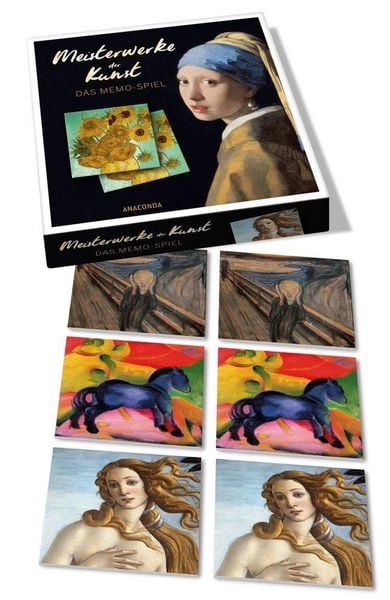 Produktbild: Meisterwerke der Kunst - Das Memo-Spiel