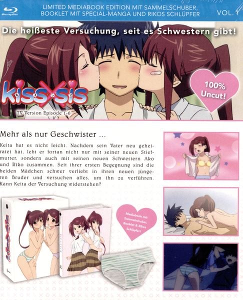 Produktbild: Kiss x Sis Vol.1 (TV 1) - Mediabook - Limited Edition