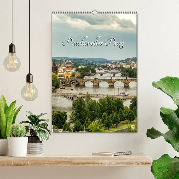 Produktbild: Prachtvolles Prag (Wandkalender 2026 DIN A2 hoch), CALVENDO Monatskalender