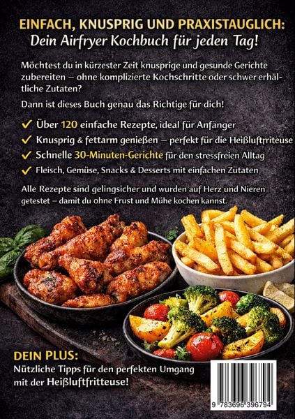 Produktbild: Das gro&szlig;e Airfryer Kochbuch f&uuml;r Anf&auml;nger