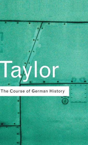 Produktbild: The Course of German History