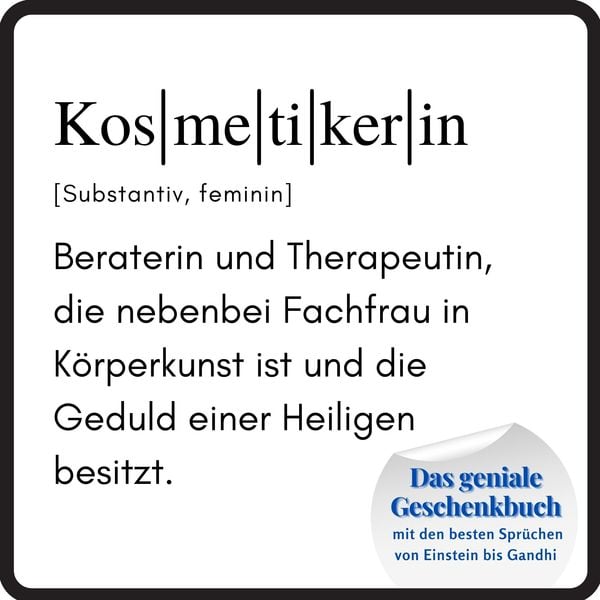 Produktbild: Kosmetikerin