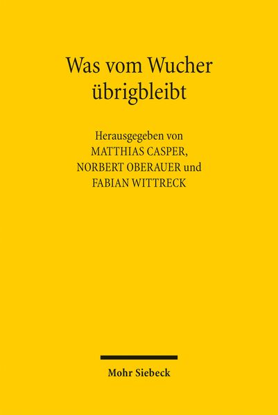 Produktbild: Was vom Wucher &uuml;brig bleibt