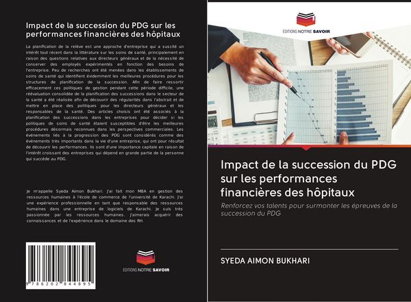 Produktbild: Impact de la succession du PDG sur les performances financi&egrave;res des h&ocirc;pitaux