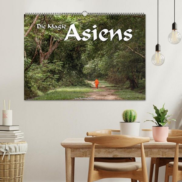 Produktbild: Die Magie Asiens (Wandkalender 2026 DIN A2 quer), CALVENDO Monatskalender
