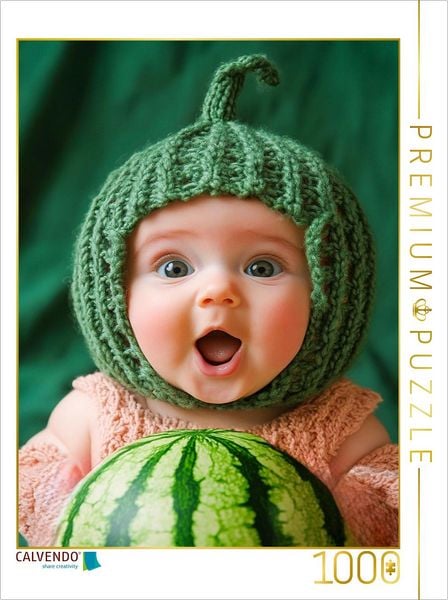 Produktbild: CALVENDO Puzzle Melone | 1000 Teile Lege-Gr&ouml;&szlig;e 64x48cm Foto-Puzzle f&uuml;r gl&uuml;ckliche Stunden