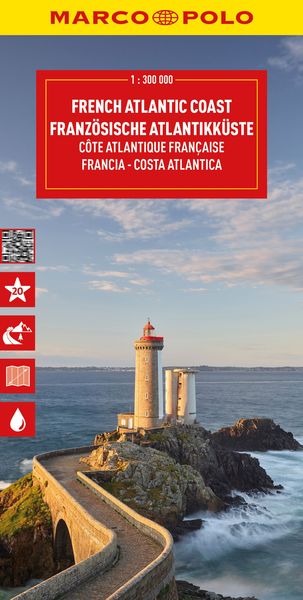 MARCO POLO Reisekarte Französische Atlantikküste 1:300.000, Sonstige von , MairDuMont, 978-3-575-02227-1