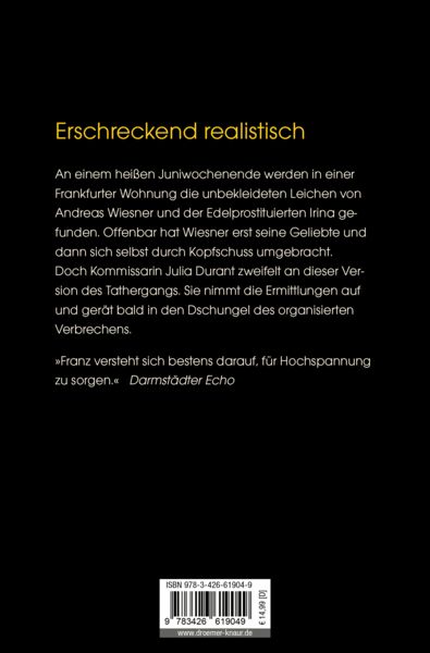 Produktbild: Das Syndikat der Spinne / Julia Durant Band 5