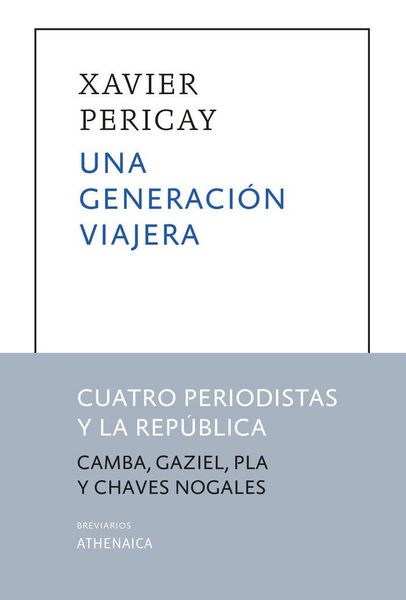 Produktbild: Una generaci&oacute;n viajera