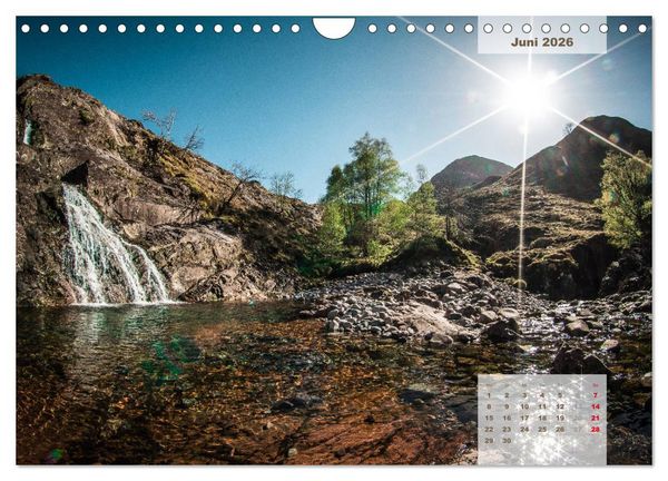 Produktbild: Rauhes Schottland (Wandkalender 2026 DIN A4 quer), CALVENDO Monatskalender
