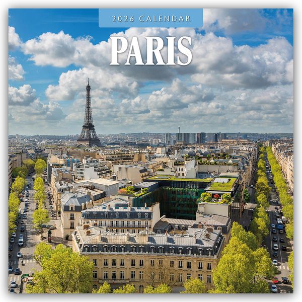 Produktbild: Paris 2026 &ndash; 16-Monatskalender