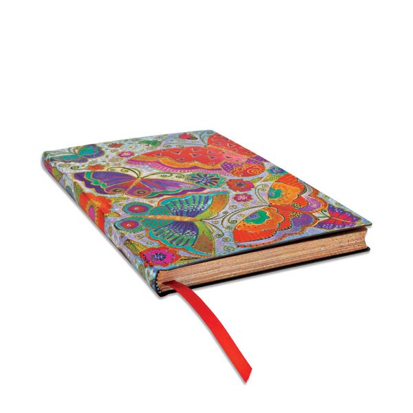 Produktbild: Softcover Notizbuch Schmetterlinge, Midi, Liniert