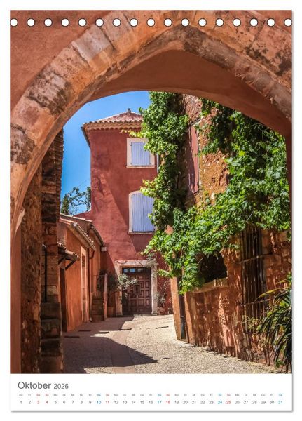 Produktbild: Provence im Licht (Tischkalender 2026 DIN A5 hoch), CALVENDO Monatskalender
