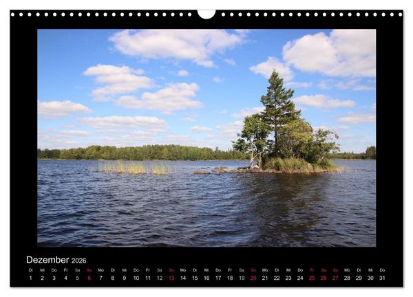 Produktbild: Schweden 2026 (Wandkalender 2026 DIN A3 quer), CALVENDO Monatskalender