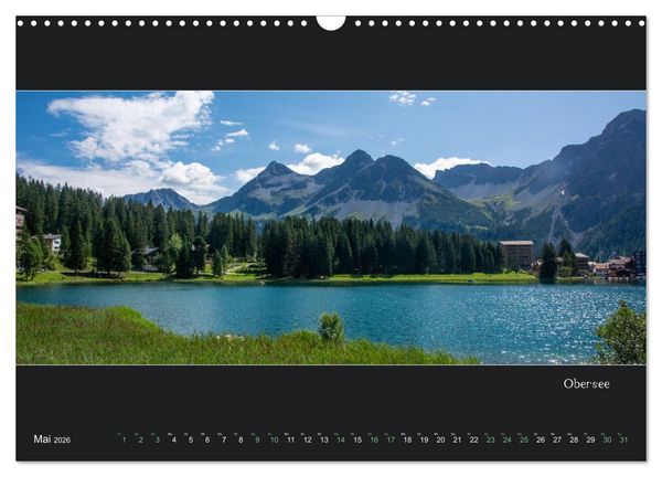 Produktbild: Arosa Panorama (Wandkalender 2026 DIN A3 quer), CALVENDO Monatskalender